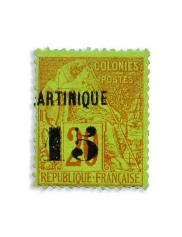 n° 5 - Timbre MARTINIQUE Poste