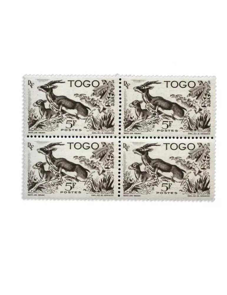 n° 236/253 - Timbre TOGO Poste