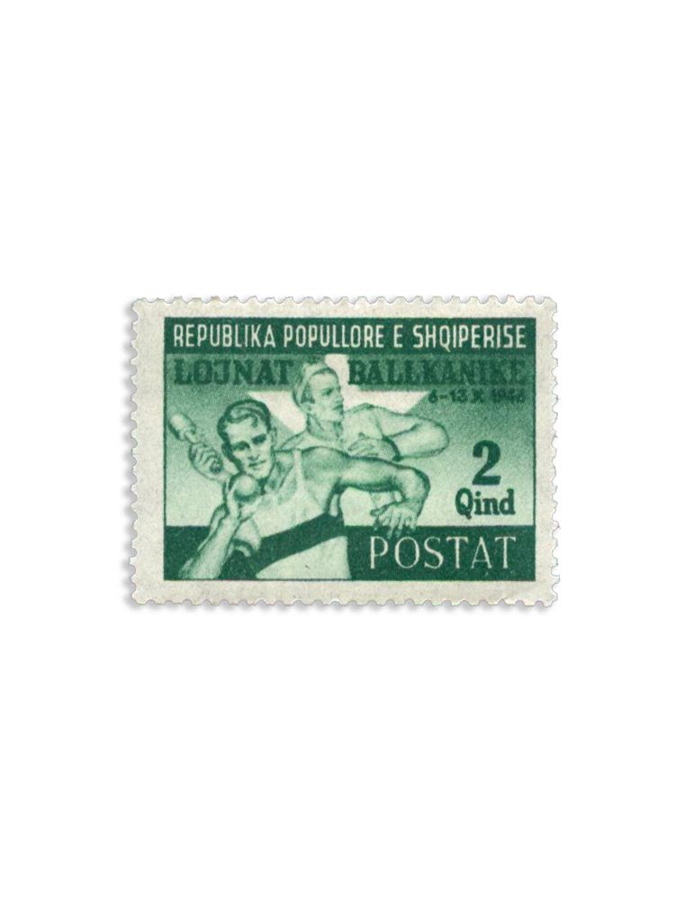 n° 347/353/ - Timbre ALBANIE Poste