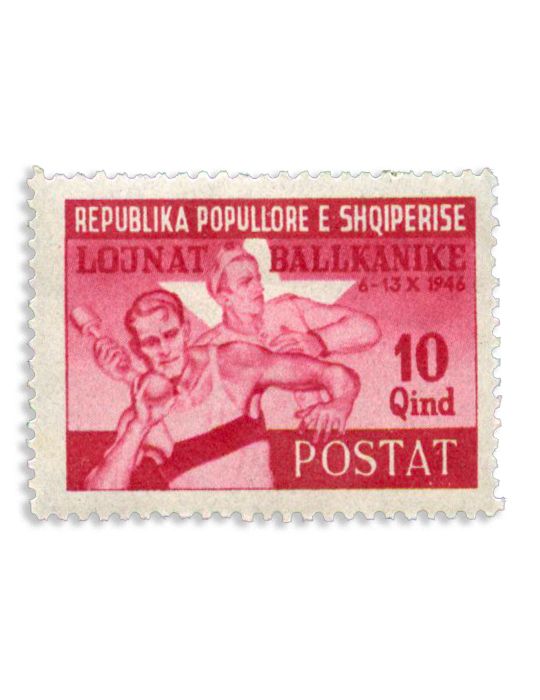 n° 347/353/ - Timbre ALBANIE Poste