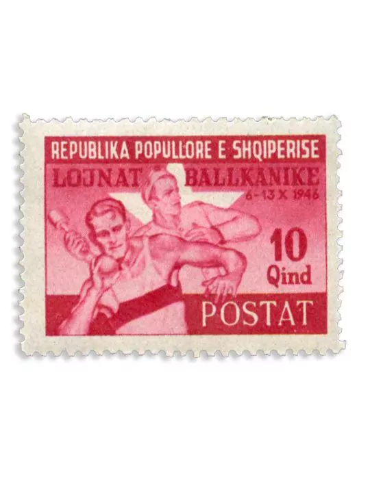 n° 347/353/ - Timbre ALBANIE Poste