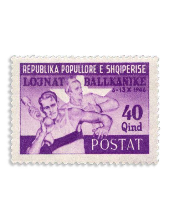 n° 347/353/ - Timbre ALBANIE Poste