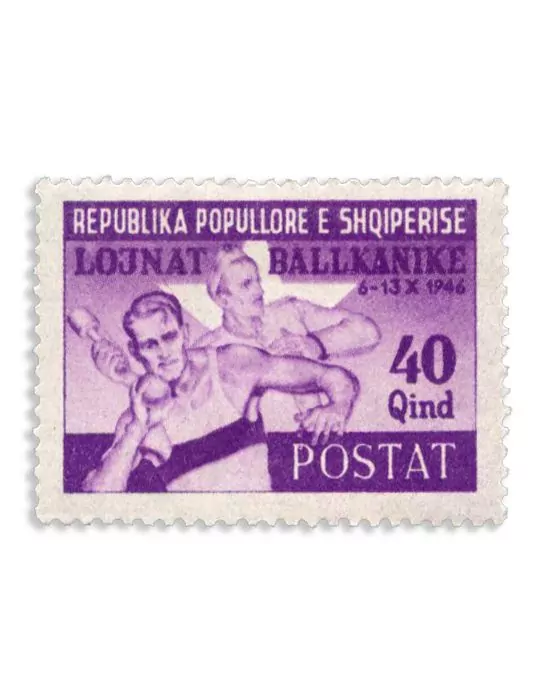 n° 347/353/ - Timbre ALBANIE Poste