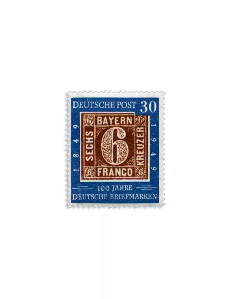 n° 2A/2C - Timbre ALLEMAGNE FEDERALE Poste