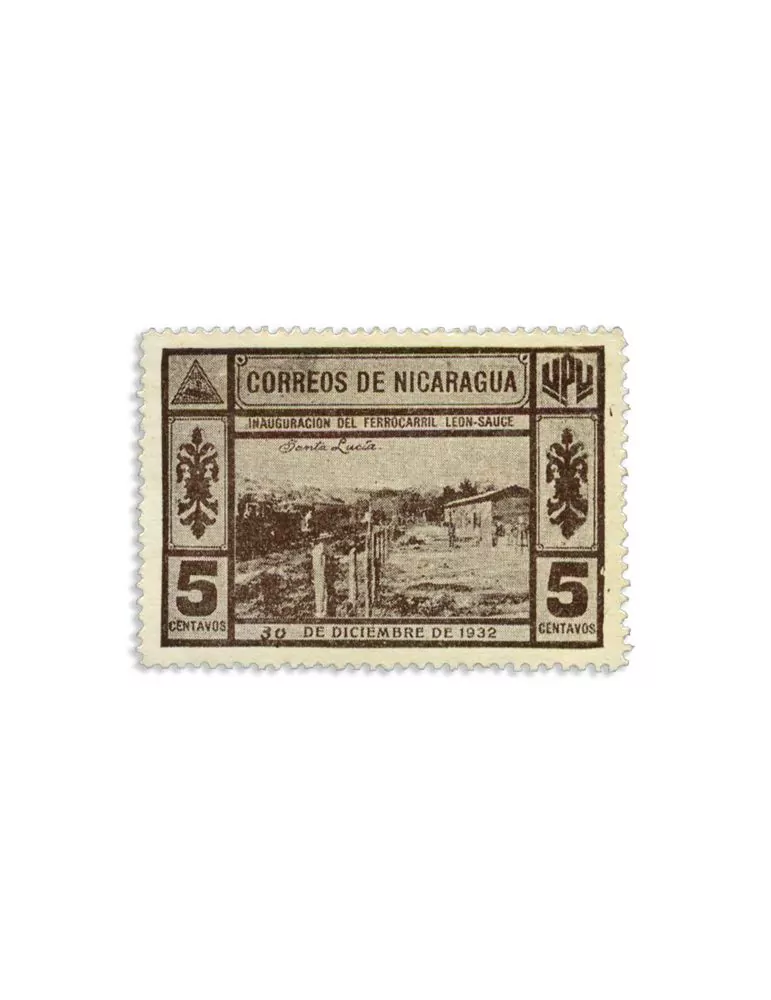 n° 586/590 - Timbre NICARAGUA Poste