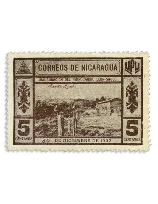 n° 586/590 - Timbre NICARAGUA Poste
