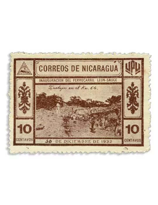 n° 586/590 - Timbre NICARAGUA Poste