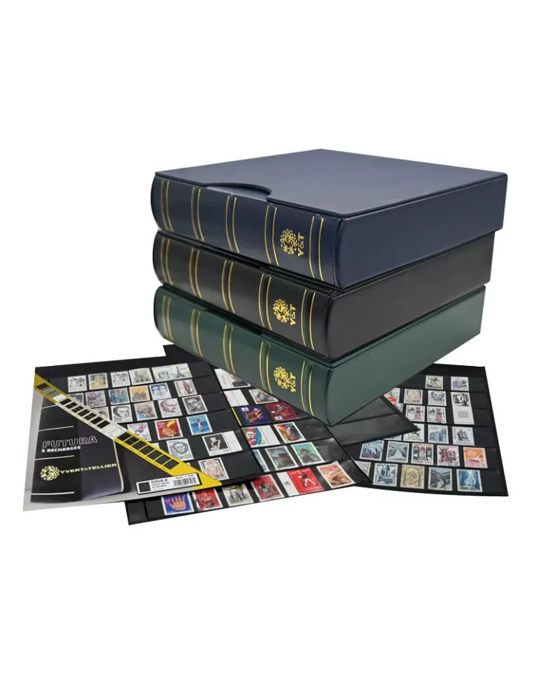 ALBUM FUTURA PRESTIGEGARNI DE 10 RECHARGES GIGA 6
