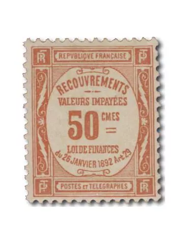 n° 47 - Timbre FRANCE Taxe