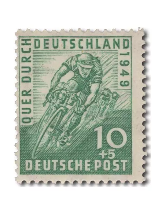 n° 74/75 - Timbre ALLEMAGNE BIZONE Poste