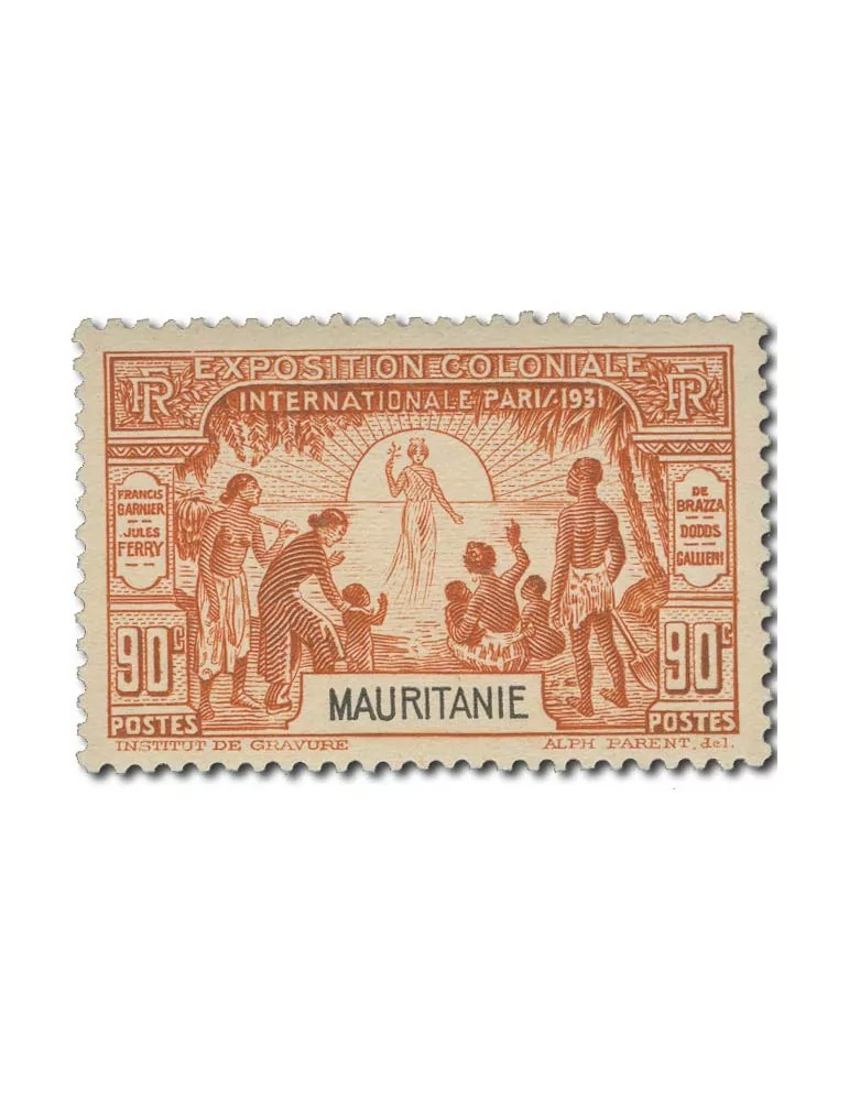 n° 62/65** - Timbre MAURITANIE Poste