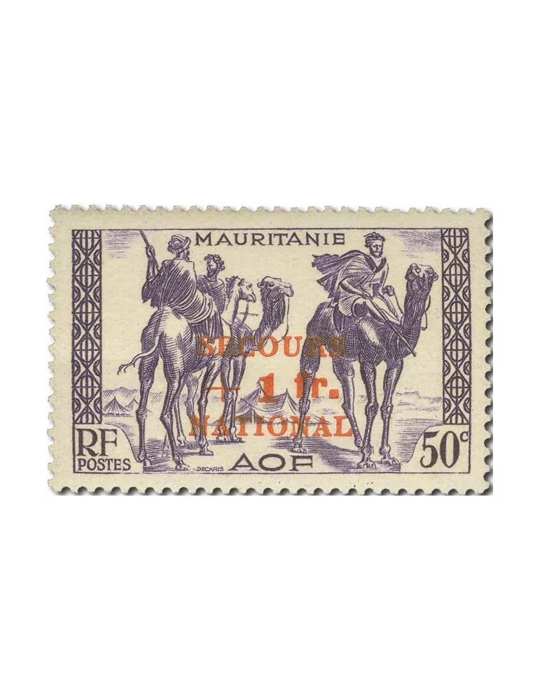 n° 119/122** - Timbre MAURITANIE Poste