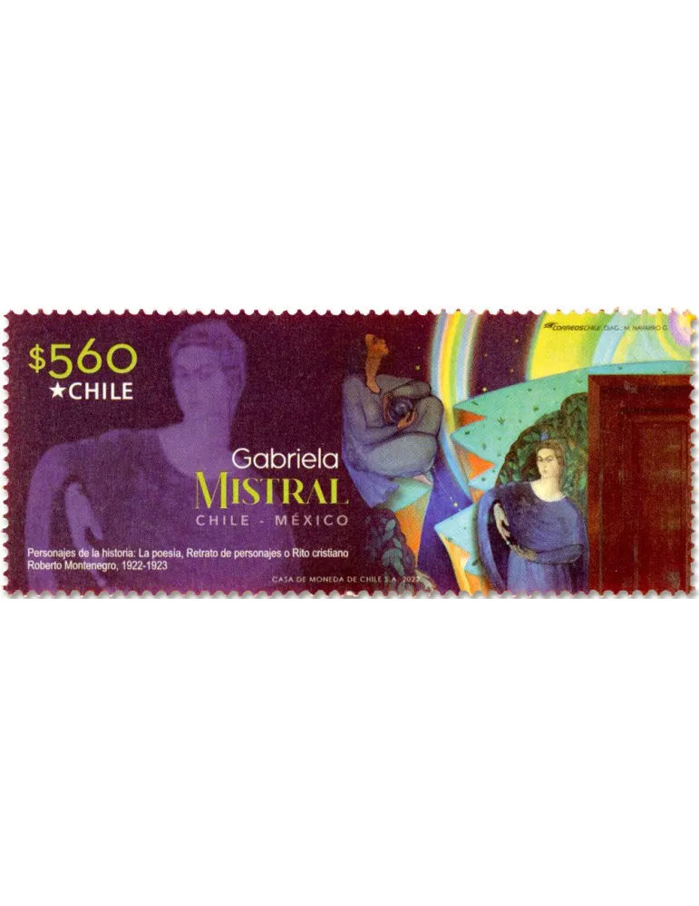 n° 2182 - Timbre CHILI Poste