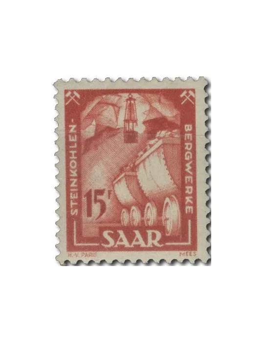 n° 255/262* - Timbre SARRE Poste
