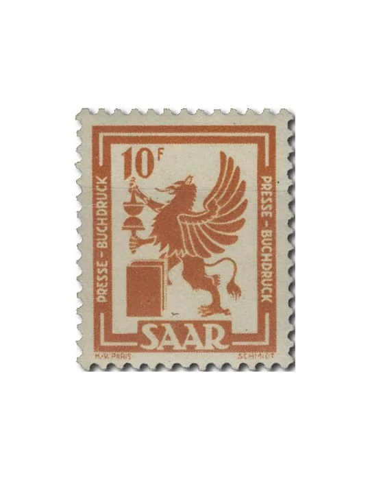 n° 255/262* - Timbre SARRE Poste