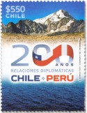 n° 2190 - Timbre CHILI Poste
