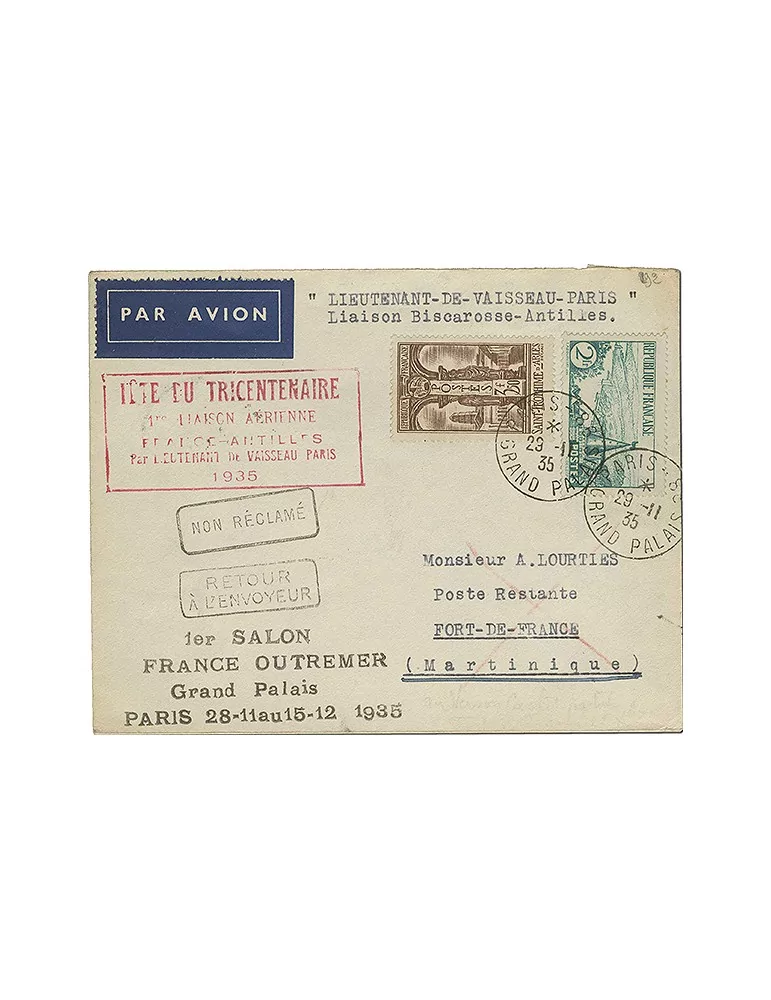 France : Liaison France-Antilles