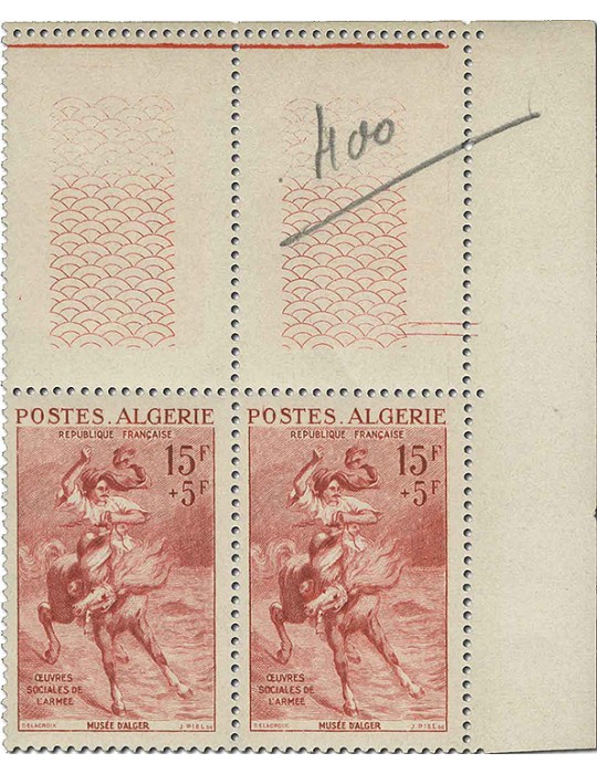 n° 346/348** - Timbre ALGERIE Poste