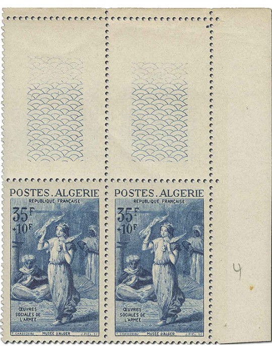 n° 346/348** - Timbre ALGERIE Poste
