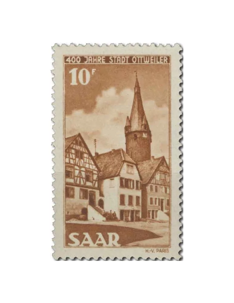 n° 271/277** - Timbre SARRE Poste