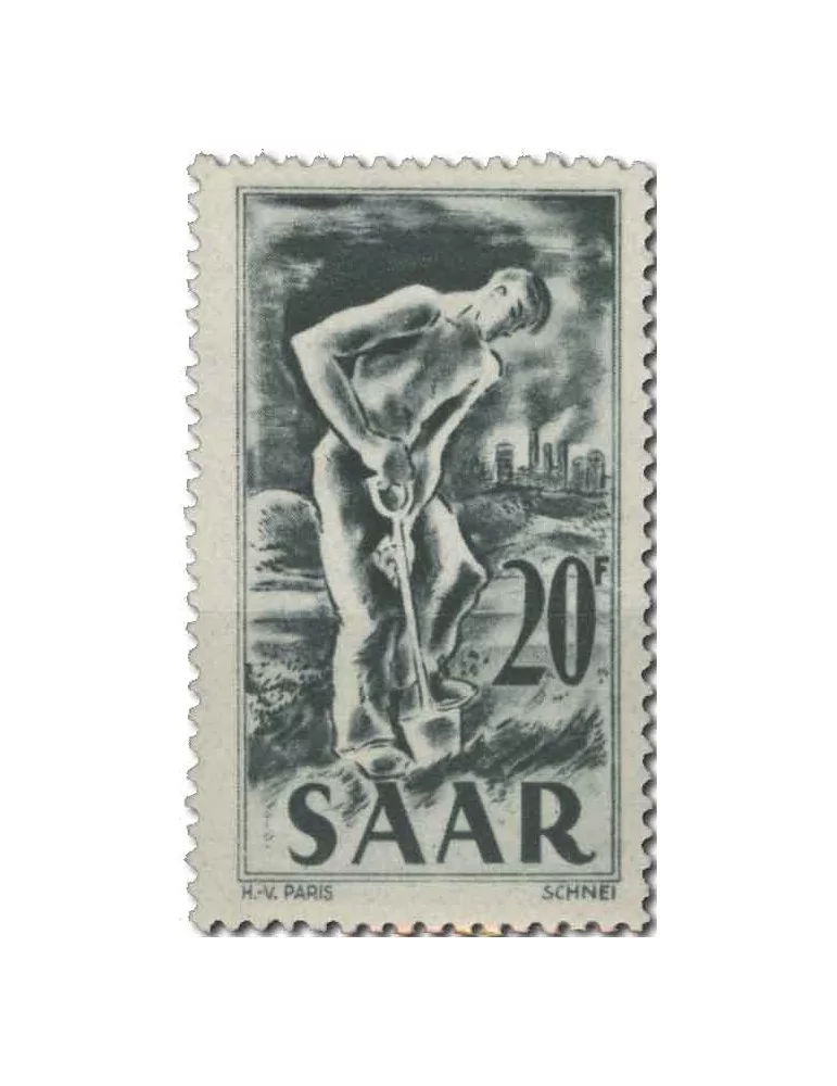 n° 271/277** - Timbre SARRE Poste