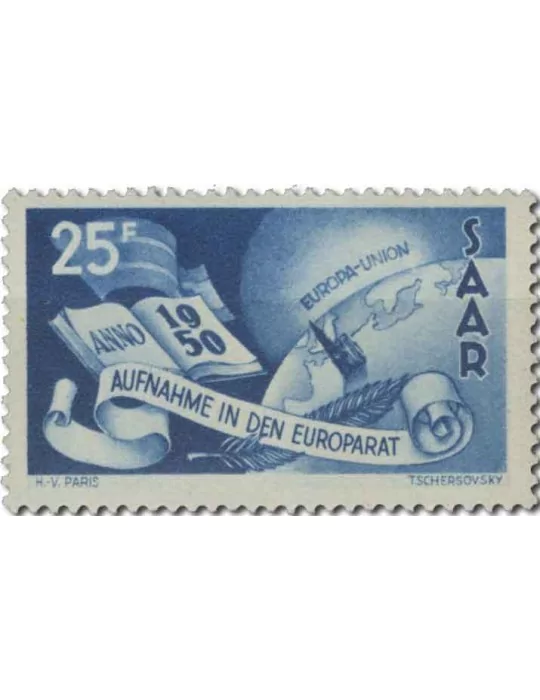 n° 271/277** - Timbre SARRE Poste