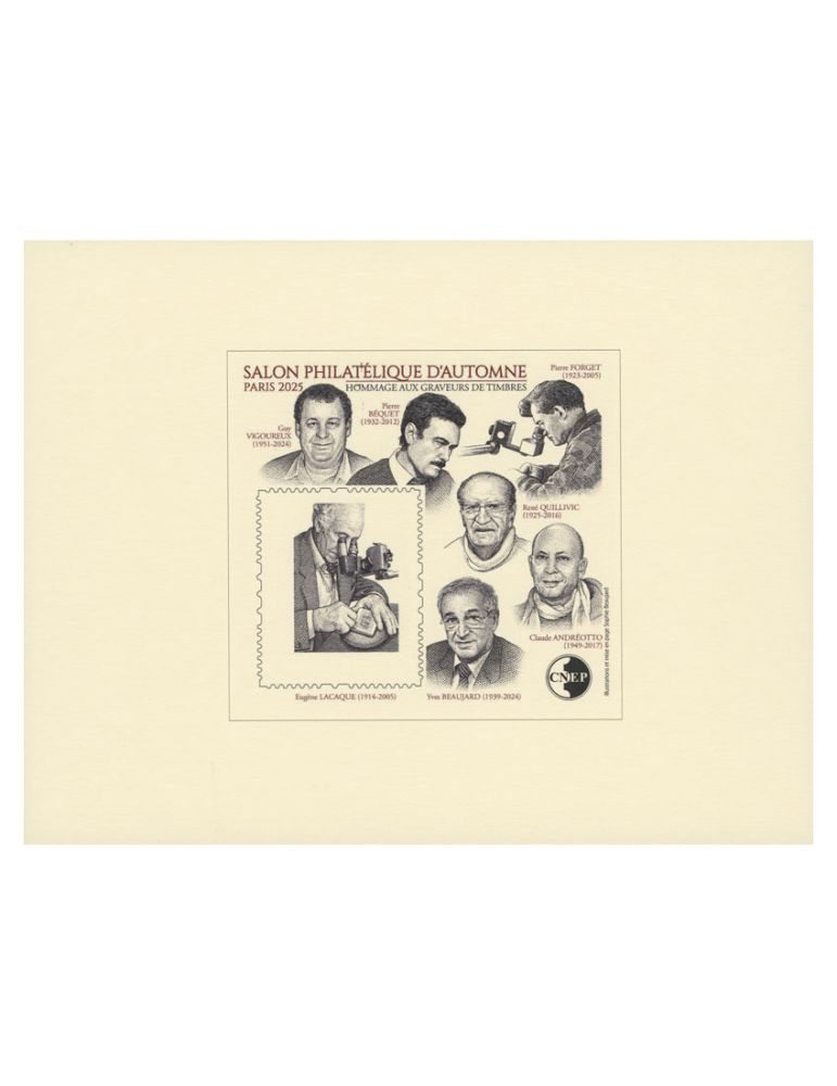 n° 101b - Timbre France CNEP (Epreuve de luxe)