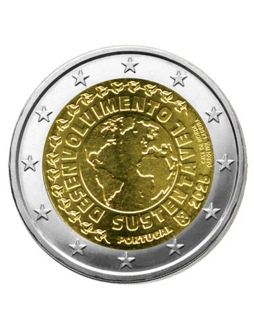2 EURO COMMEMORATIVE 2025 : PORTUGAL (Développement durable)