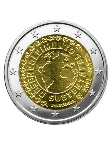 2 EURO COMMEMORATIVE 2025 : PORTUGAL (Développement durable)
