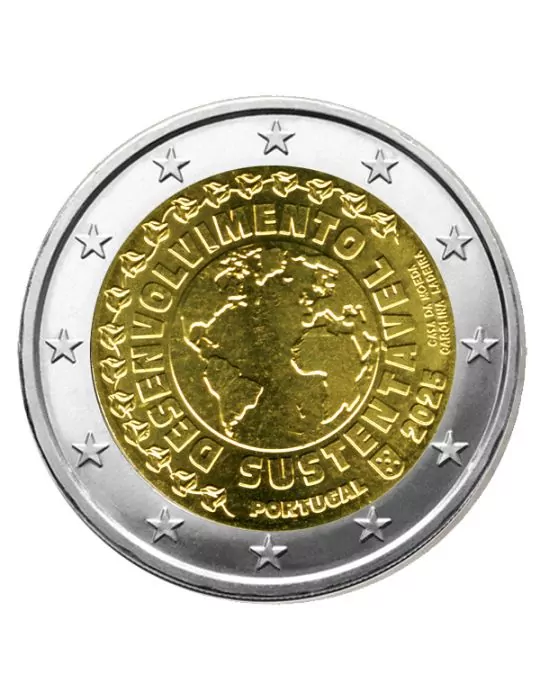 2 EURO COMMEMORATIVE 2025 : PORTUGAL (Développement durable)