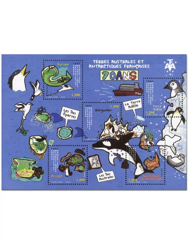 n° F1118 - Timbre TAAF Poste