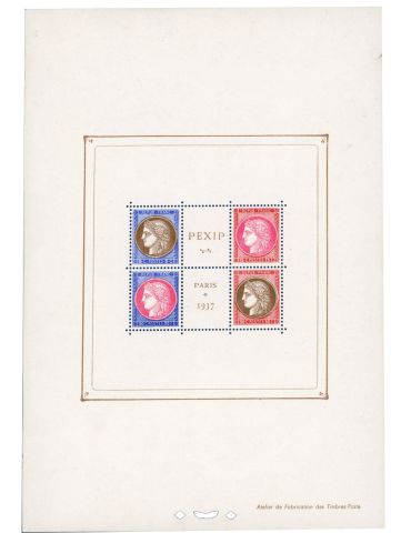 n° 3 -Timbre France Bloc et feuillets