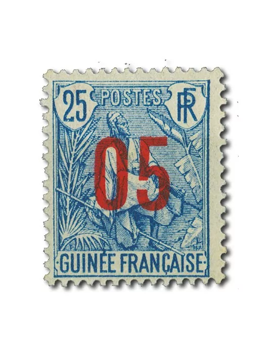 n° 48/62** - Timbre GUINEE Poste