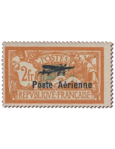 n° 1/2* - Timbre FRANCE Poste Aerienne 2