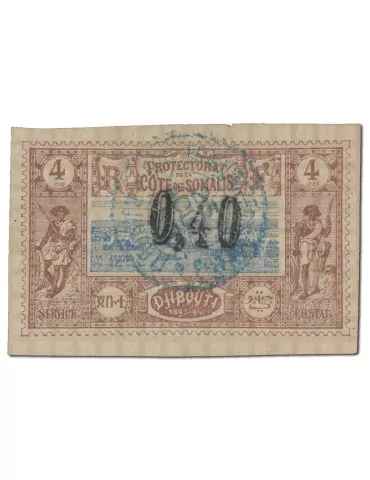 n° 22 obl. - Timbre COTE DES SOMALIS Poste