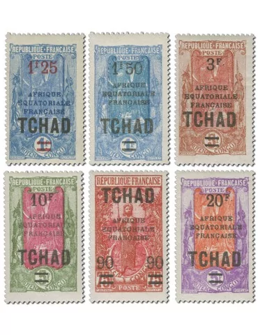 n° 47/56* - Timbre TCHAD Poste