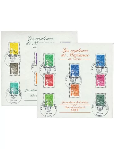 n° 44/45 obl. - Timbre FRANCE Blocs Et Feuillets