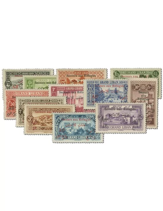 n° 63/74* - Timbre GRAND LIBAN Poste