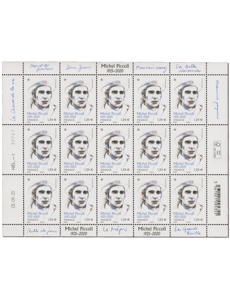 n° F208 - Timbre France Feuillets de France (n° 5945)