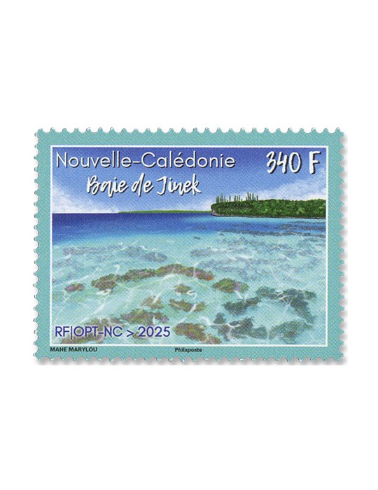 n° 1485 - Timbre Nelle Calédonie Poste (BAIE DE JINEK - 13 25 006)