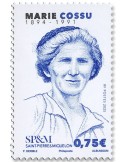 n° 1366 - Timbre Saint-Pierre et Miquelon Poste (MARIE COSSU CORMIER - 12 25 059)