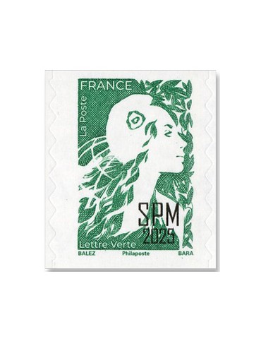 n° 1367 - Timbre Saint-Pierre et Miquelon Poste (Marianne de Balez)