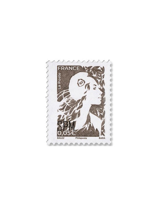 n° 1371 - Timbre Saint-Pierre et Miquelon Poste (Marianne de l'Avenir / 0,05 €)