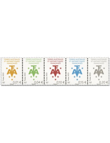 n° F1132 - Timbre TAAF Poste (Logo des TAAF)