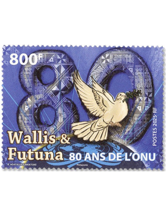 n° 1008 - Timbres WALLIS & FUTUNA Poste (80 ans de l'ONU)