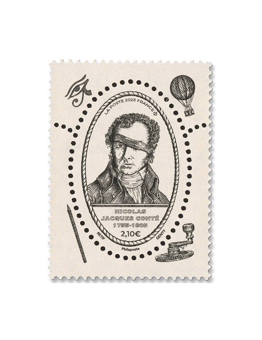 n° 5891 - Timbre FRANCE Poste (NICOLAS JACQUES CONTE)