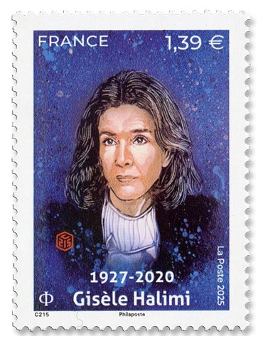 n° 5892 - Timbre FRANCE Poste (GISELE HALIMI 1927-2020)