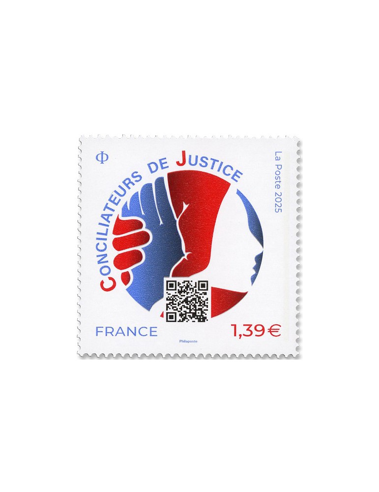 n° 5894 - Timbre FRANCE Poste (CONCILIATEURS DE JUSTICE)