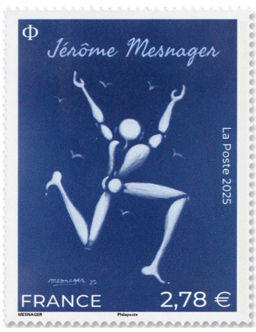 n° 5902 - Timbre FRANCE Poste (JEROME MESNAGER)