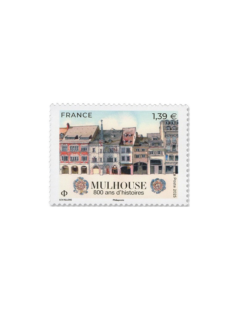 n° 5916 - Timbre FRANCE Poste (MULHOUSE, 800 ANS D'HISTOIRES)